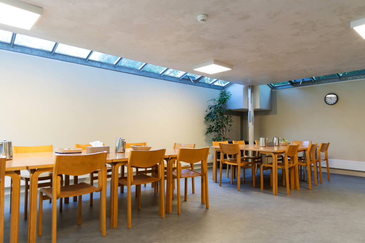 Gemeinsames Mittag- und Abendessen ist ein wichtiger Punkt in der Sozialtherapie.
